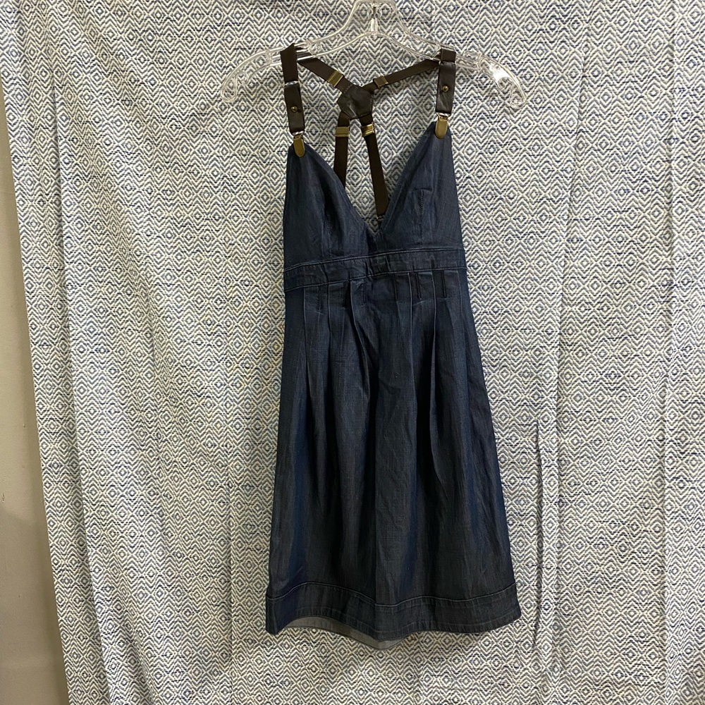 Rock & republic denim loose fit above knee dress